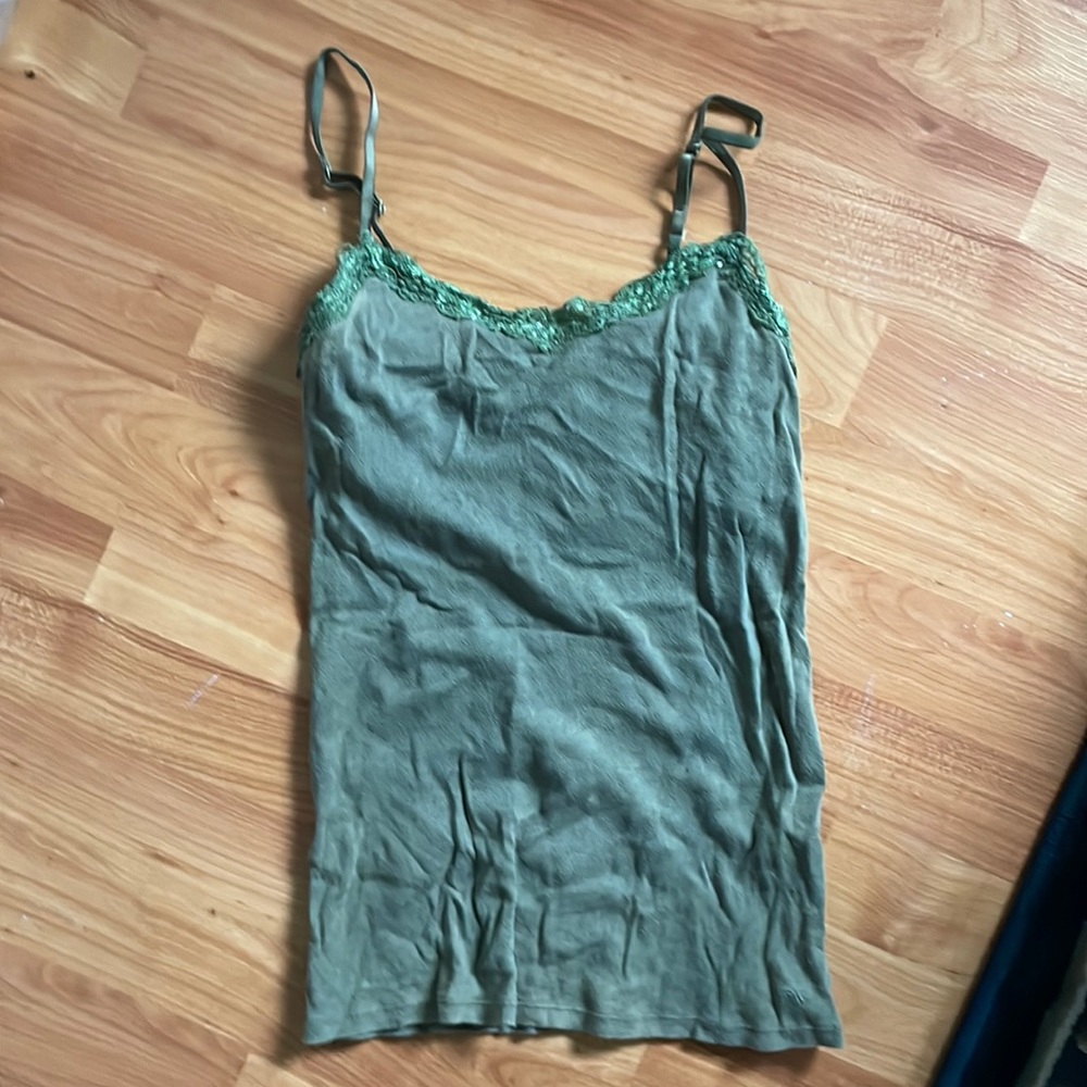 American Eagle Olive Camisole (S)